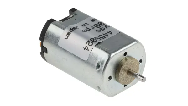Brushed DC motor for actuators