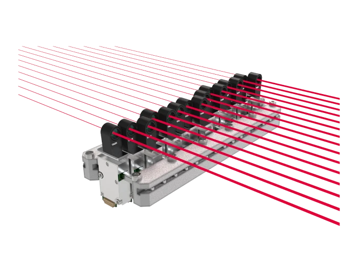 Micro linear actuator array