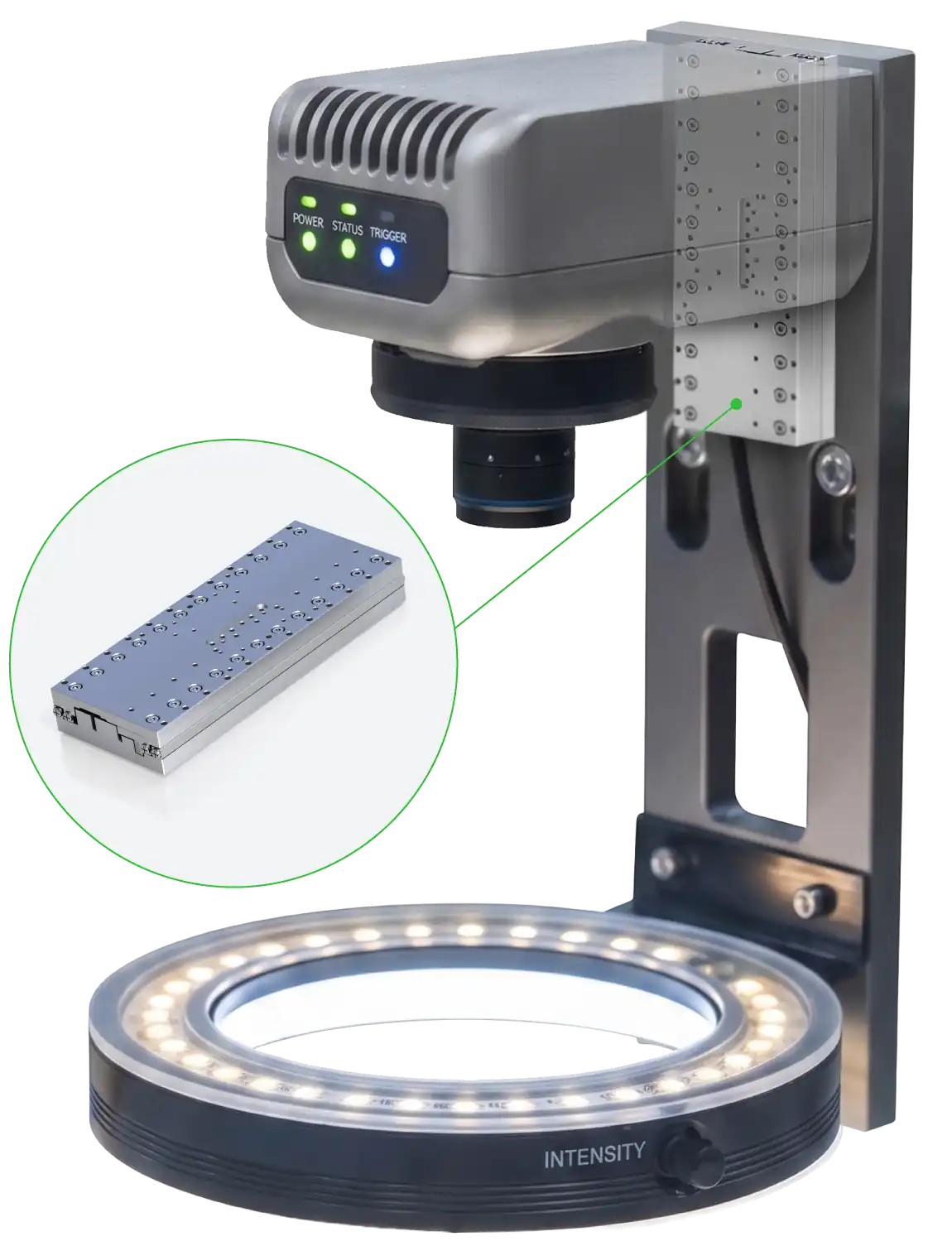 Automated Optical Inspection AOI Positioning Application with Xeryon Stages